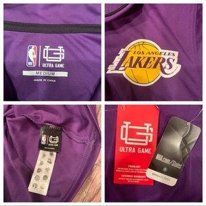 NWT NBA Ultra Game Los Angeles Lakers 
LS shirt size M